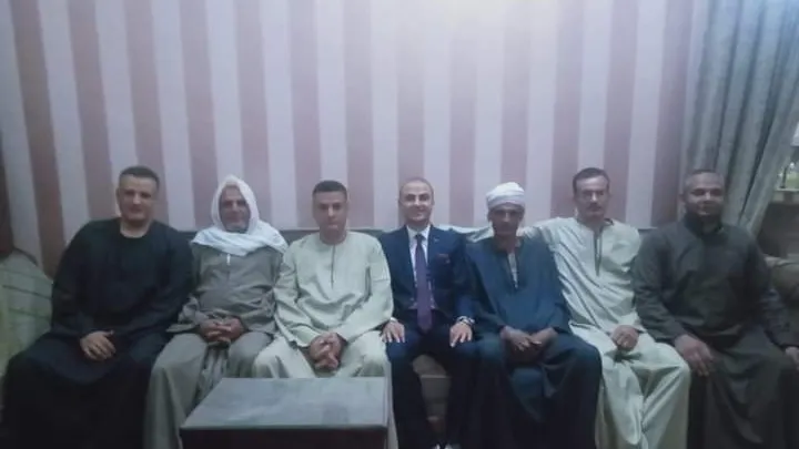 أفراح أبو هلول.. تهنئة للكاتب الصحفي تامر فاروق لزواج أبن أخيه المستشار فاروق يوسف