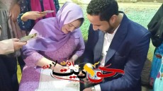 ألف مبروك عقد القران .. حسام ومنى محيسن