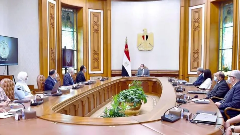 السيسى يوجه بالتدقيق الشديد في كافة الخطوات والإجراءات المتعلقة بالوجبات المدرسية بداية من التصنيع حتى التخزين والتوزيع
