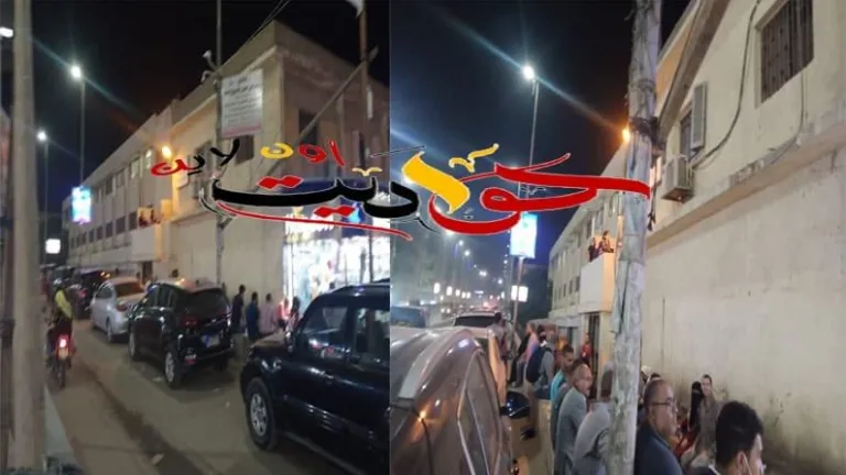 شاهد بالصور .. زحام شديد امام صحة الحوامدية .. والسبب!!