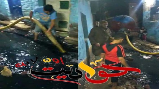 استجابة سريعة لـ “حواديت اون لاين” شفط مياه الصرف الصحى المتراكمة بشوارع قرية طموه بالجيزة