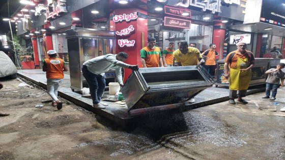 الجيزة: حملات مكبرة لإزالة الاشغالات وتعديات المحال التجارية والمقاهى .. هذا ما اسفرت عنه