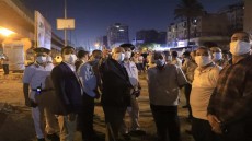 محافظ الجيزة يتواجد ميدانيا لمتابعة أعمال إصلاح كسر بخط مياه ٦٠٠مم بتقاطع شارع السودان وجامعه الدول العربية .. يوجه بسرعة الإصلاح لإعادة الشئ لأصله بالطريق