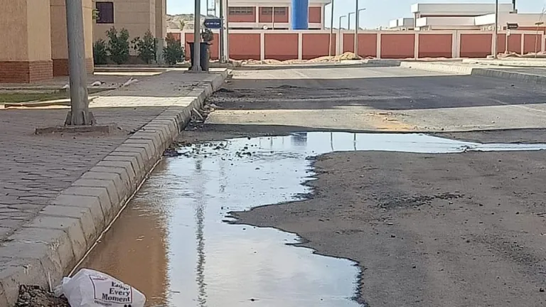 بالصور .. منطقة الـ 800 فدان باكتوبر الجديدة تستغيث فهل من مجيب