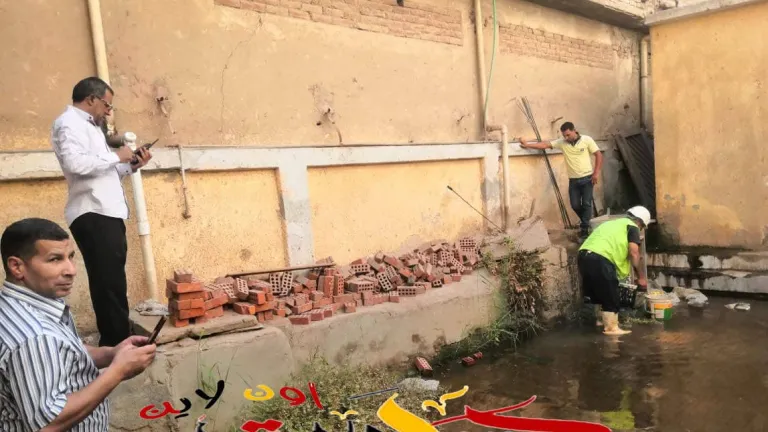 شاهد بالصور .. استجابة فورية من محافظ الجيزة لـ "حواديت أون لاين" .. يُصدر تعليماته لرئيس مدينة الحوامدية بحل شكوى الصرف الصحى بالمدارس