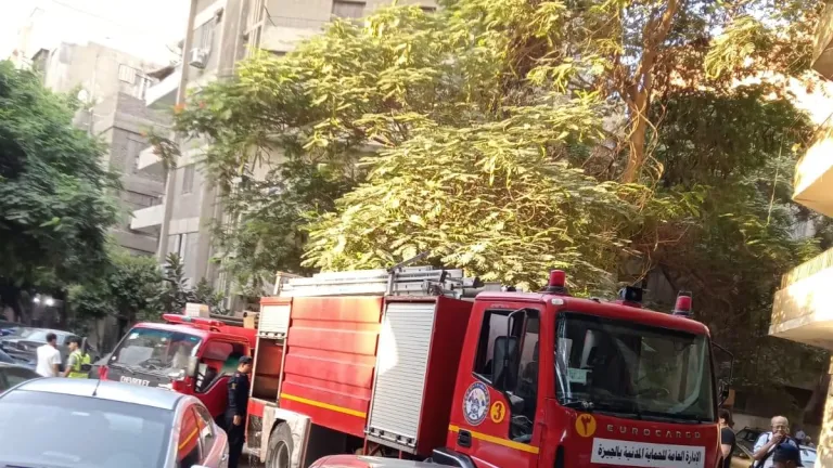 السيطرة على حريق بشارع الحسن مع المروه .. رئيس حى الدقى يتواجد ميدانياً