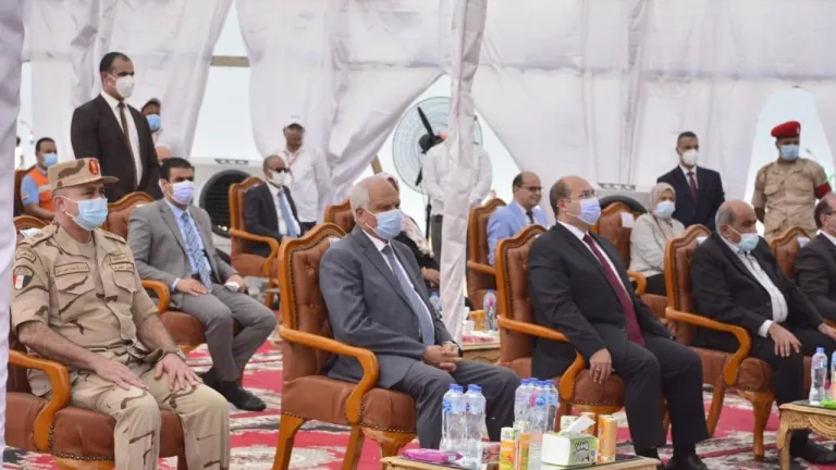 محافظ الجيزة يشهد التدريب العملى المشترك لمجابهة الأزمات والكوارث "صقر 83"