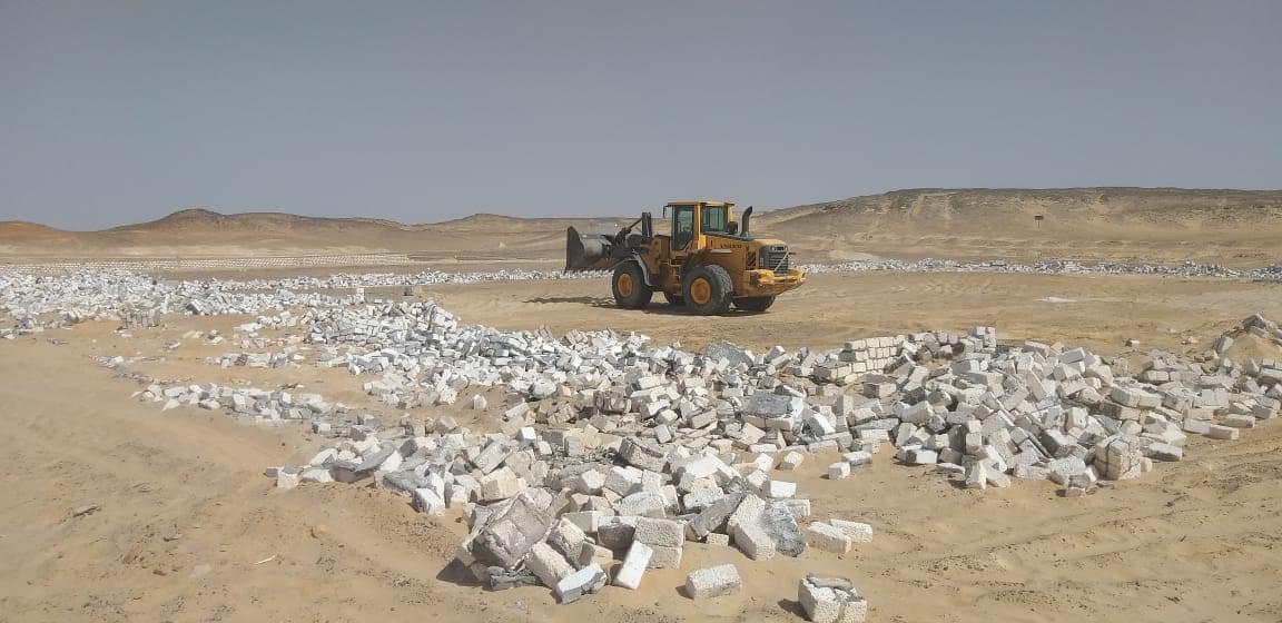 الجيزة: إزالة ٢٣ حالة بناء مخالف وتعدي علي أراضي زراعية وأملاك الدولة بالمراكز والأحياء