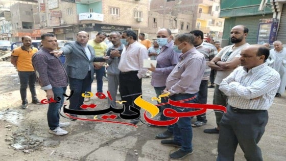 نائب محافظ الجيزة لرئيس مدينة الحوامدية إزالة كافة التند من أعلى المحلات بطول شارع الجمهورية