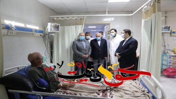 محافظ الجيزة يتابع انتظام العمل بمستشفيات البدرشين المركزى والحوامدية العام واقبال المواطنين علي تلقى اللقاح المضاد لفيروس كورونا