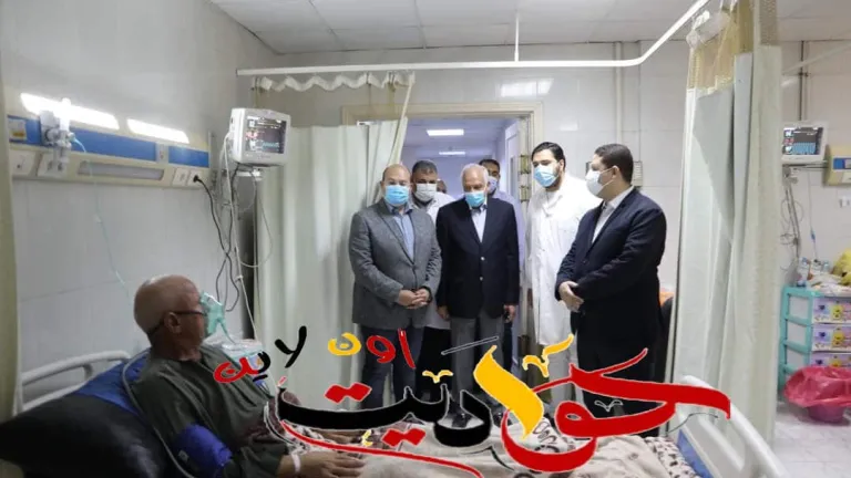 محافظ الجيزة يتابع انتظام العمل بمستشفيات البدرشين المركزى والحوامدية العام واقبال المواطنين علي تلقى اللقاح المضاد لفيروس كورونا