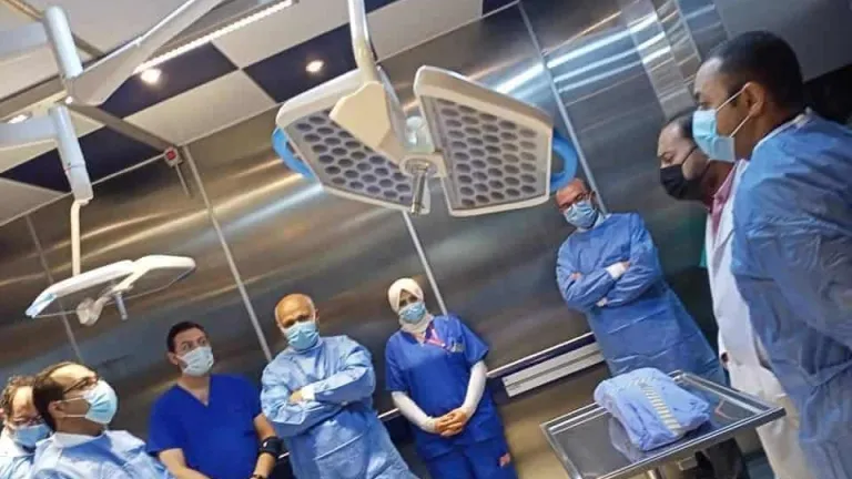 بالصور .. لاول مرة بمستشفيات الصحة إنشاء قسم جراحة الكبد والجهاز الهضمي بمستشفى المحلة