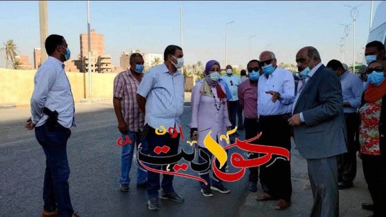 محافظ الجيزة يتابع التجهيزات النهائية لكباري السيارات والمشاة علي ترعة المريوطية .. يشدد علي الالتزام بالشكل الجمالي للوحدات الجديدة