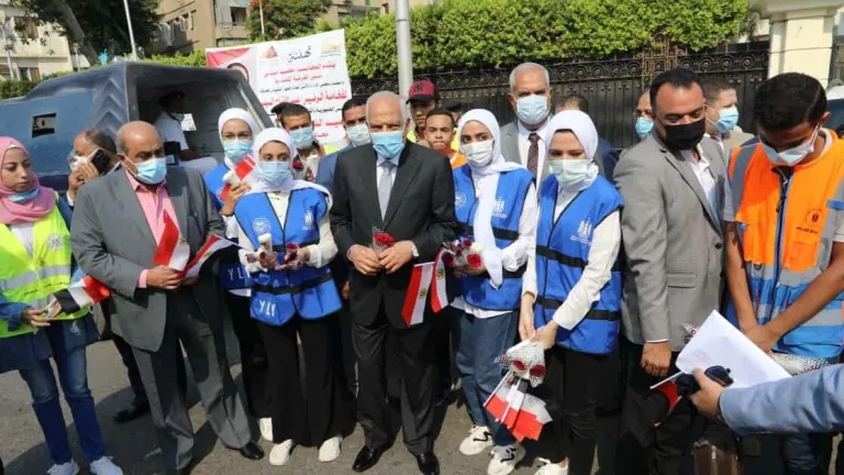 محافظ الجيزة يطلق فعاليات مبادرة أزرع شجرة مثمرة  تخليداً لروح الشهداء إحتفالا بذكري الـــ ٤٨ لإنتصارات أكتوبر .. يطلق فعاليات مبادرة الرئيس للتبرع بالدم