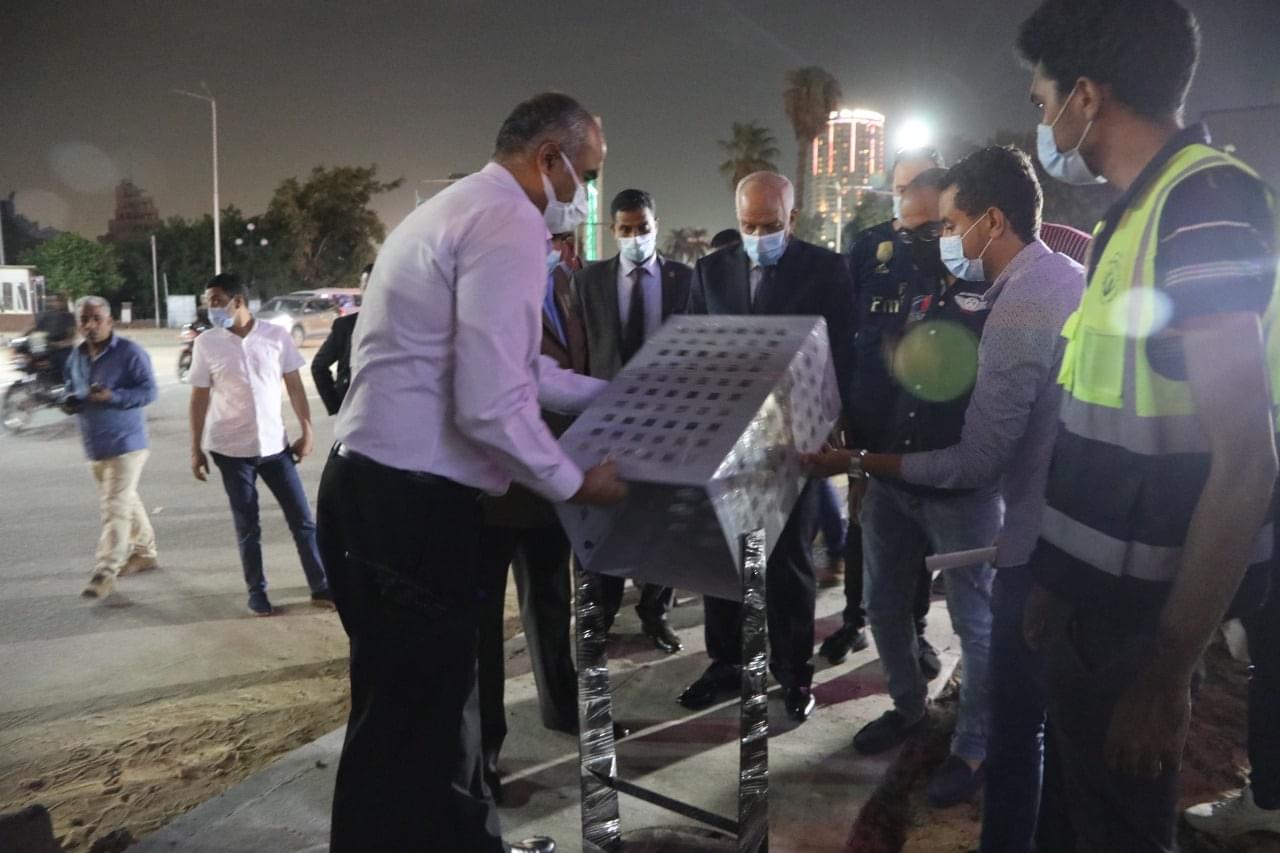 جولة ميدانية لمحافظ الجيزة بميدان الجلاء فى حى الدقى .. يشدد على الشركة المنفذة والسبب!!