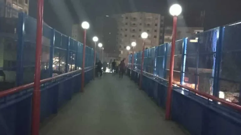 محافظة الجيزة .. الانتهاء من تطوير كوبري مشاه المنيب بجنوب الجيزة .. رصف وتطوير شارع بشتيل بشمال الجيزة