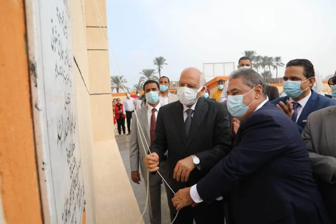 محافظ الجيزة يفتتح مدرسة مبروك غطاطي الرسمية للغات بحي الهرم