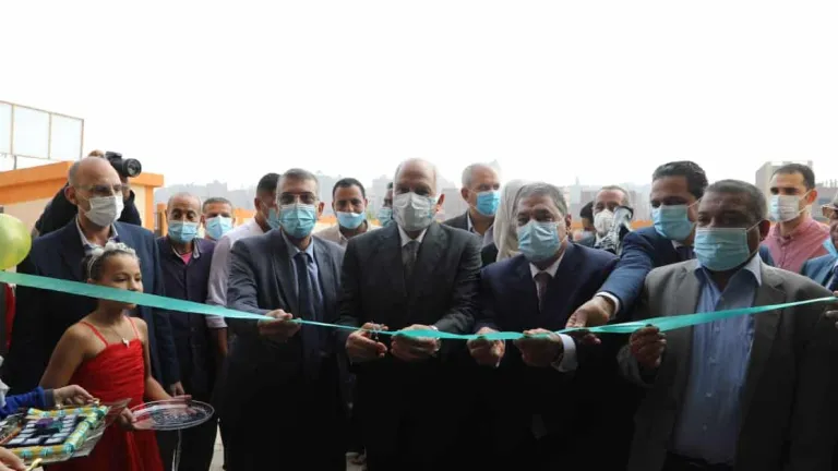 محافظ الجيزة يفتتح مدرسة مبروك غطاطي الرسمية للغات بحي الهرم