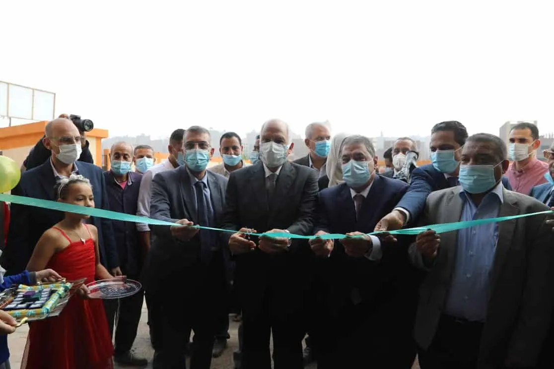 محافظ الجيزة يفتتح مدرسة مبروك غطاطي الرسمية للغات بحي الهرم