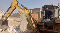 محافظة الجيزة تزيل ٤٠ حاله تعدي علي اراضي زراعية بالمراكز والمدن .. منهم الحوامدية