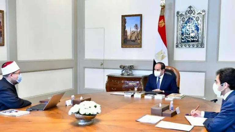 السيسى يعطى توجيهات هامة للمتميزين من الآئمة والدعاه
