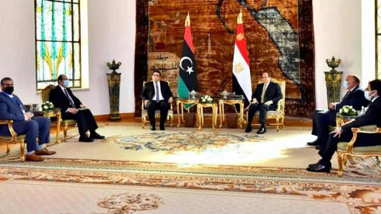 السيسي يؤكد دعم مصـر الكامل للحفاظ على وحدة وسيادة ليبيا