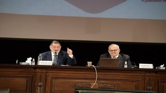 جامعة القاهرة: تشهد محاضرة مشتركة للخشت والخرباوي حول الدولة الوطنية والخطاب الديني الجديد