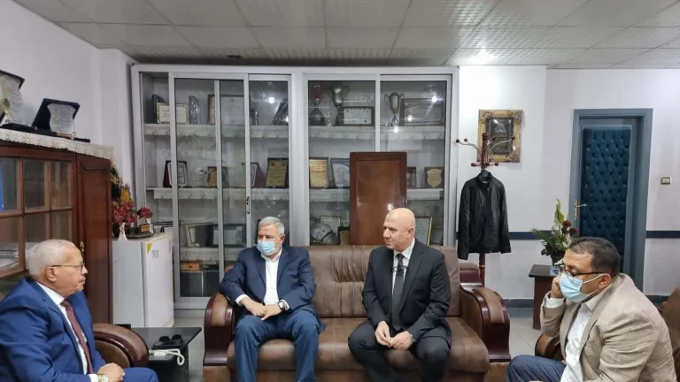 رئيس القابضة للمياه يتابع مشروعات مياه الشرب بالمنوفية