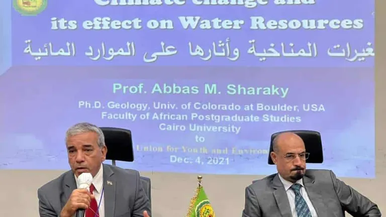 المنتدى الشبابي البيئي العربي الحادى عشر يناقش التغيرات المناخية وأثارها على الموارد المائية