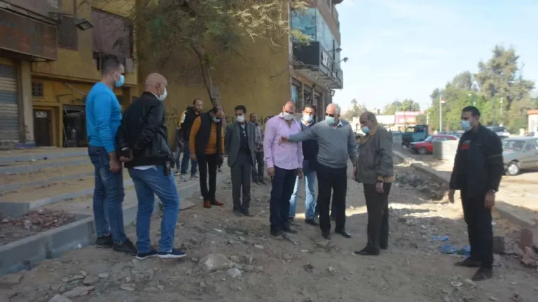 جوله ميدانية لمحافظ الجيزة بشارع البحر الأعظم .. يشدد على رئيس حى جنوب .. والسبب !!