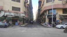 محافظة الجيزة .. رصف شارع السلام بالطالبية