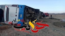 بالصور: مصرع وإصابة 34 إثر تصادم اتوبيس بميكروباص