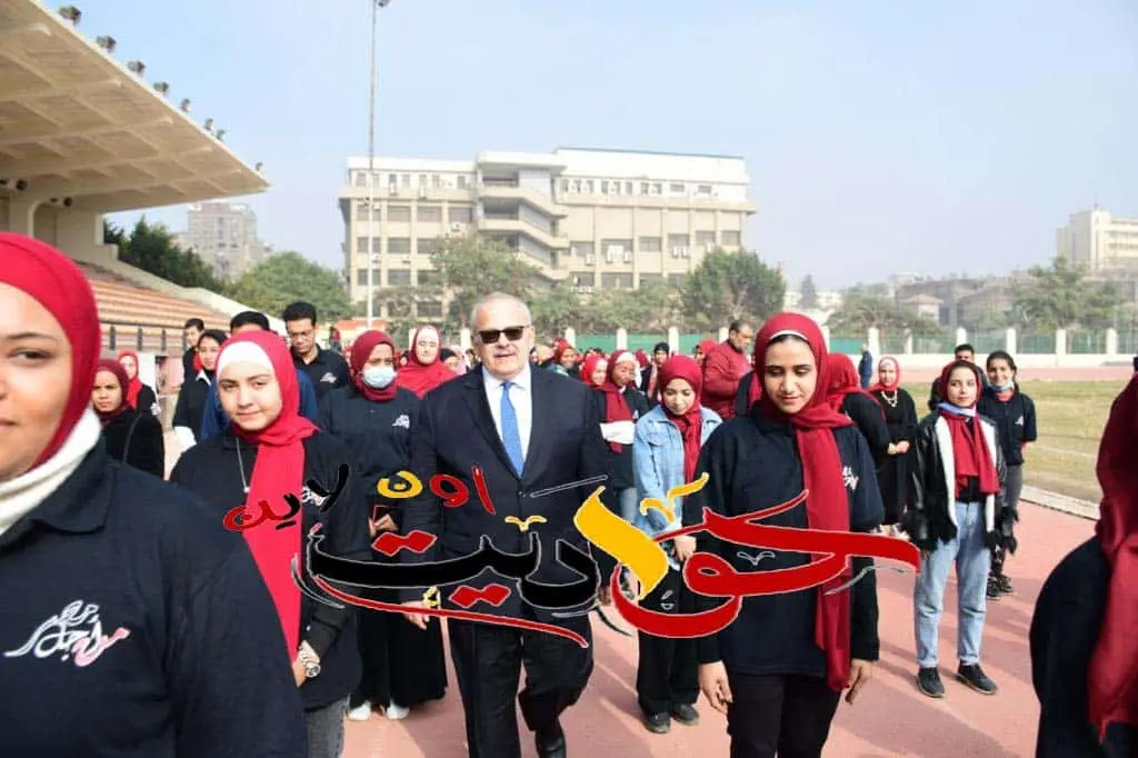 طلاب أسرة "من أجل مصر" يشاركون بجامعة القاهرة في اليوم الرياضي بمختلف المنافسات الرياضية
