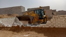 محافظة الجيزة تزيل ١٥ حاله بناء مخالف بمراكز ابو النمرس وأوسيم واطفيح ومنشاة القناطر