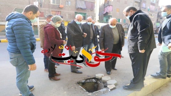 محافظ الجيزة يتفقد أعمال رصف وتطوير هذه الشوارع بحي شمال الجيزة .. يشدد على الشركات المنفذة