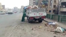 الجيزة ضبط سيارات تلقى بالمخلفات بالطريق بهذه المناطق