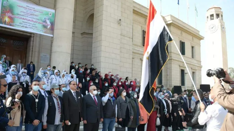 رئيس جامعة القاهرة يفتتح المهرجان الكشفي والإرشادي لجوالي وجوالات الجامعة