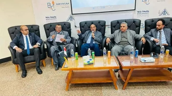 مستشار مرفق البيئة العالمى يلتقى بشباب جامعة بنها لتأهليهم للمساهمة في "cop27"