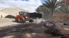 إزالة ٩١ منشأة مخالفة بقريتى ميت رهينه وسقارة فى البدرشين .. وحالة بناء مخالف بالصف