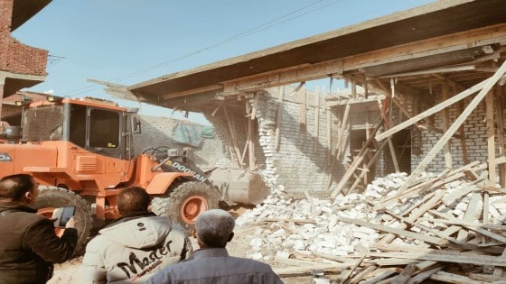 محافظة الجيزة تنفذ ٢٥ قرار إزالة تعديات على الأراضي أملاك الدولة بالعياط والواحات البحرية