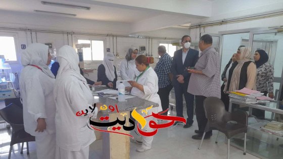 عزت يتفقد مستشفى الحوامدية العام مبديناً اندهاشه .. والسبب