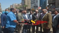 محافظ الجيزة يتفقد المنافذ الثابتة لبيع اللحوم والدواجن والسلع الغذائية بالطوابق .. يستمع لآراء المواطنين