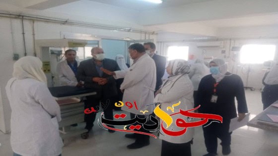 فى ثانى ايام العيد .. جولة مفاجئة لنائب محافظ الجيزة بمستشفيات الحوامدية العام و أبو النمرس المركزي .. يحاور الاطباء والمرضى والسبب!!