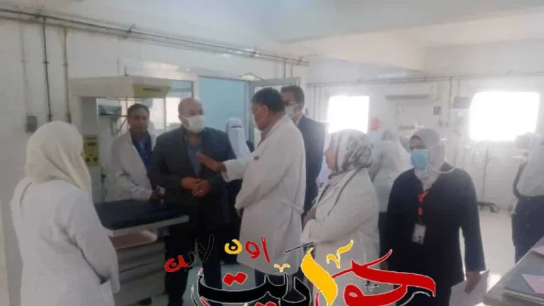فى ثانى ايام العيد .. جولة مفاجئة لنائب محافظ الجيزة بمستشفيات الحوامدية العام و أبو النمرس المركزي .. يحاور الاطباء والمرضى والسبب!!