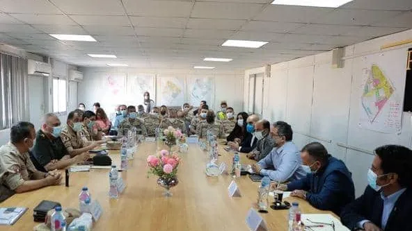 استعداداً لافتتاحه .. وزير السياحة والآثار ورئيس الهيئة الهندسية للقوات المسلحة بشأن المتحف المصري الكبير