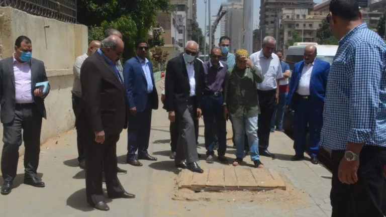 جولة ميدانية لمحافظ الجيزة بهذه الأحياء .. هذا اهم ما جاء فيها