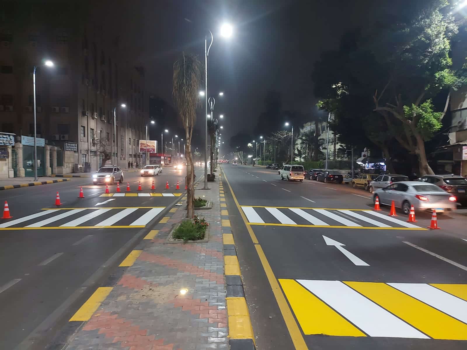 خلال جولته بشارع التحرير .. محافظ الجيزة يعاين هذه الاماكن مشدداً انه لن يسمح بأى تقصير