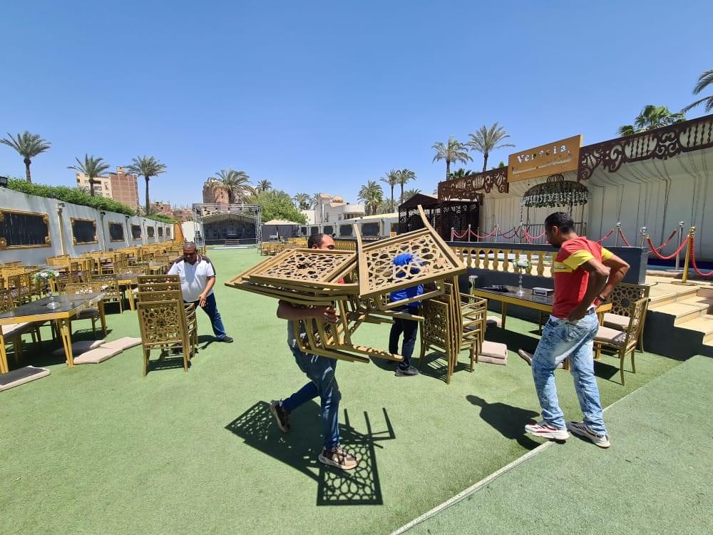 الجيزة: غلق وتشميع ١٣ قاعه أفراح ومحلات مخالفة .. منهم " تيوليب وسندريلا " بأبو النمرس