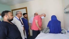 محافظ الجيزة يزور مصابي حريق دار الرعاية بالطالبية .. هذا ما اوصى به لوكيل وزارة التضامن