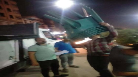 رئيس مدينة الحوامدية يقود حملة اشغالات مسائية مكبرة بهذه الشوارع